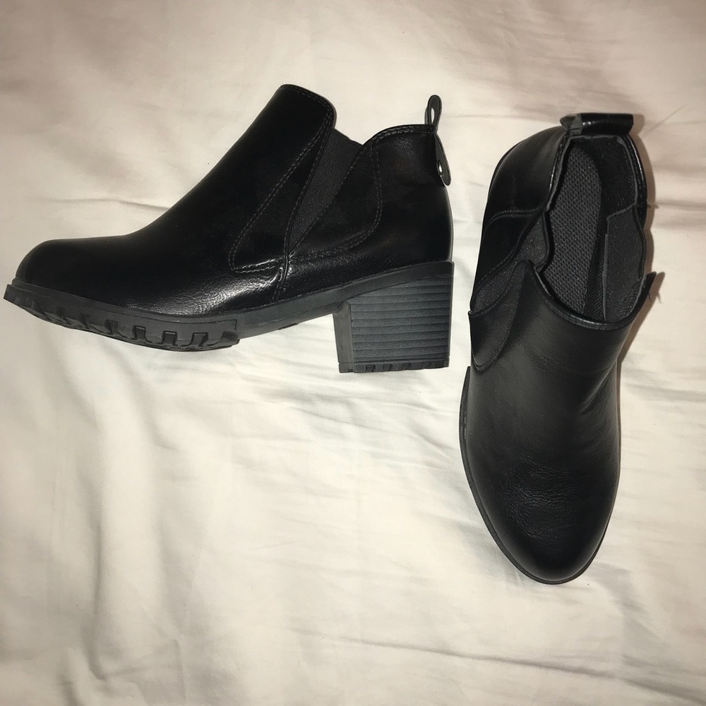 Black Heel Booties